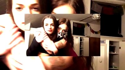 Dvě sexy brunety emocionální kalhotky zůstat bastardi bizarní děvka